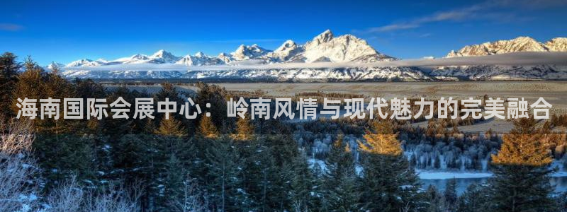 果博平台客服：海南国际会展中心：岭南风情与现代魅力的完美融合