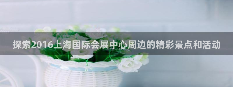 果博公司会员账号开户：探索2016上海国际会展中心周边的精彩景点和活动